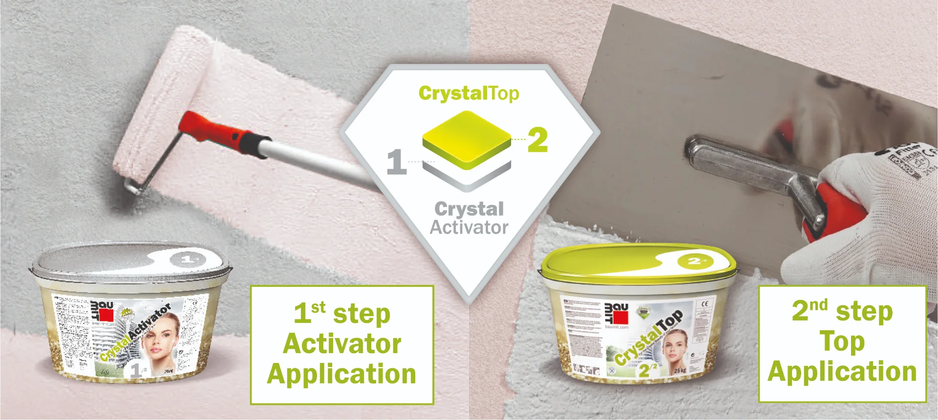 Baumit CrystalTop – Για πρόσοψη που αντιστέκεται στη φθορά του χρόνου